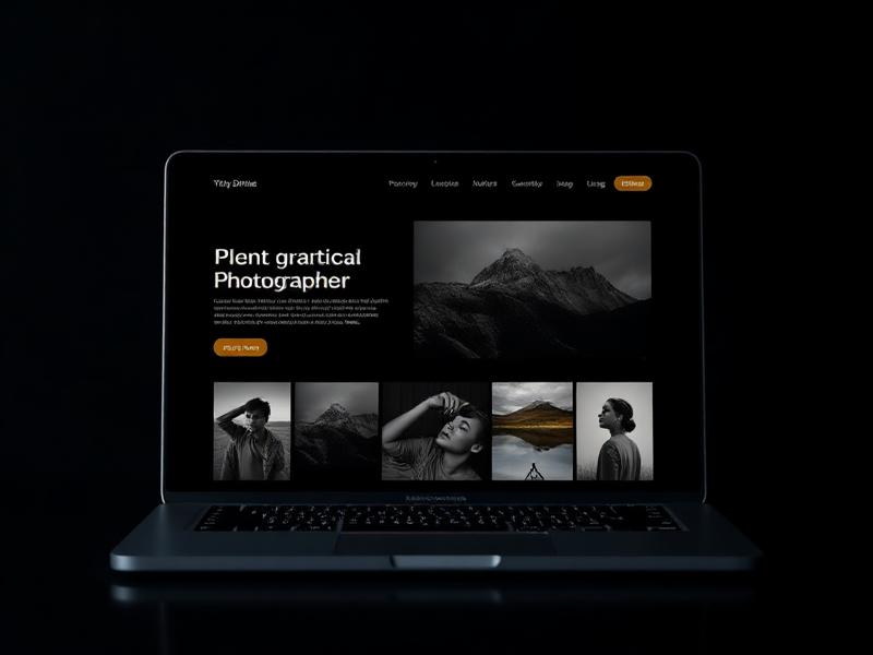 Aperture — Portfolio website design